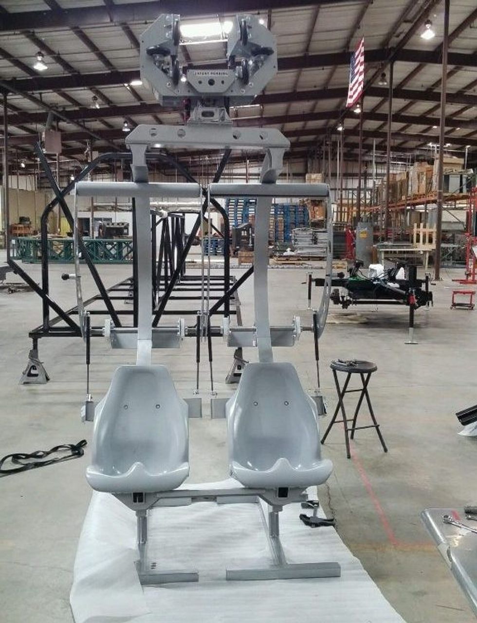 tandem carts cloud coaster extreme engineering