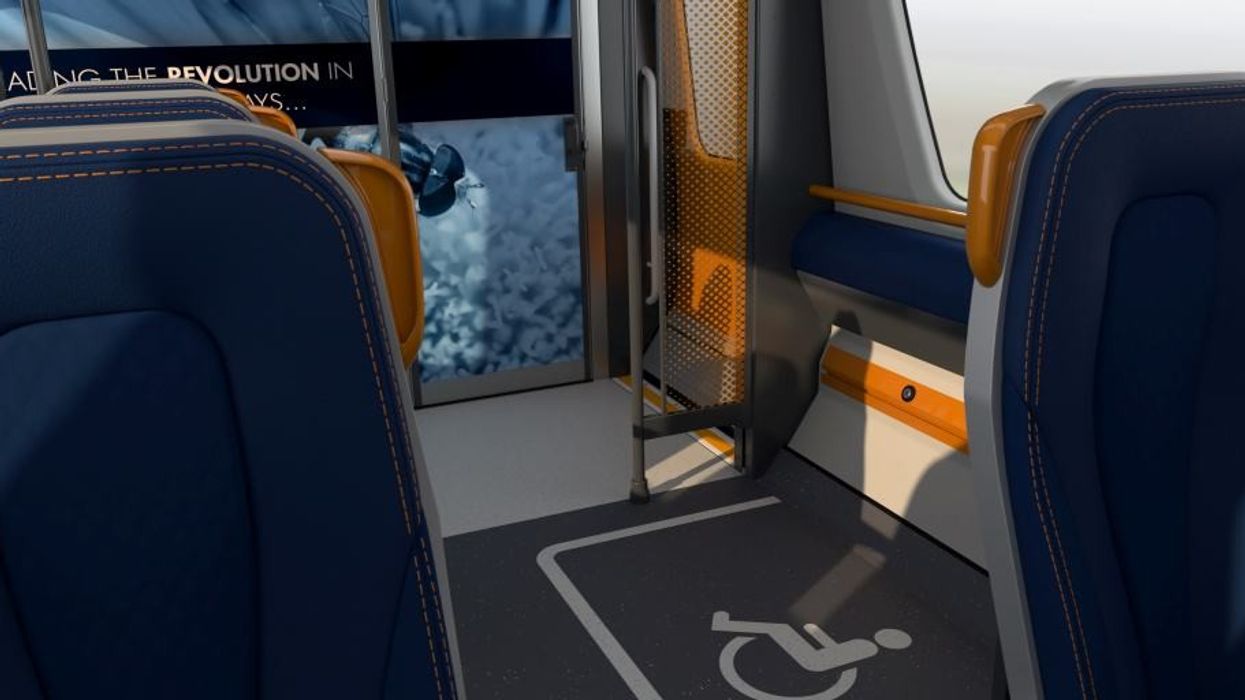 TDI Production Solutions Yellow grabpole dark grey perch