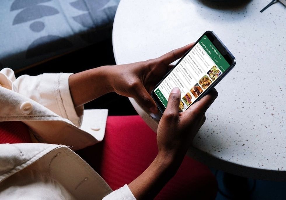 TE2 accesso food ordering contactless technology