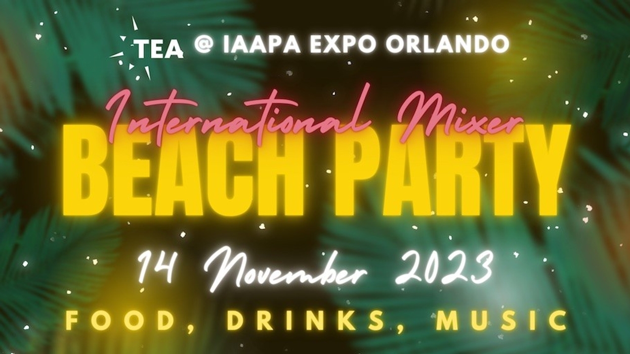 TEA 2023 IAAPA Orlando Beach Party Mixer
