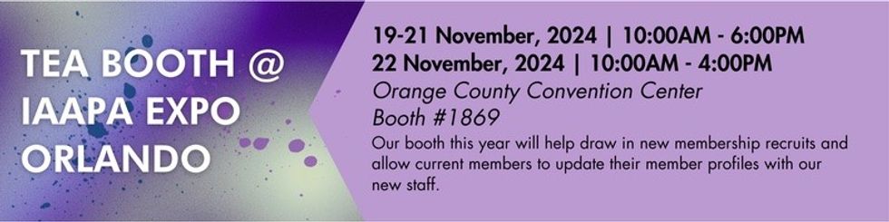 TEA at IAAPA Expo 2024