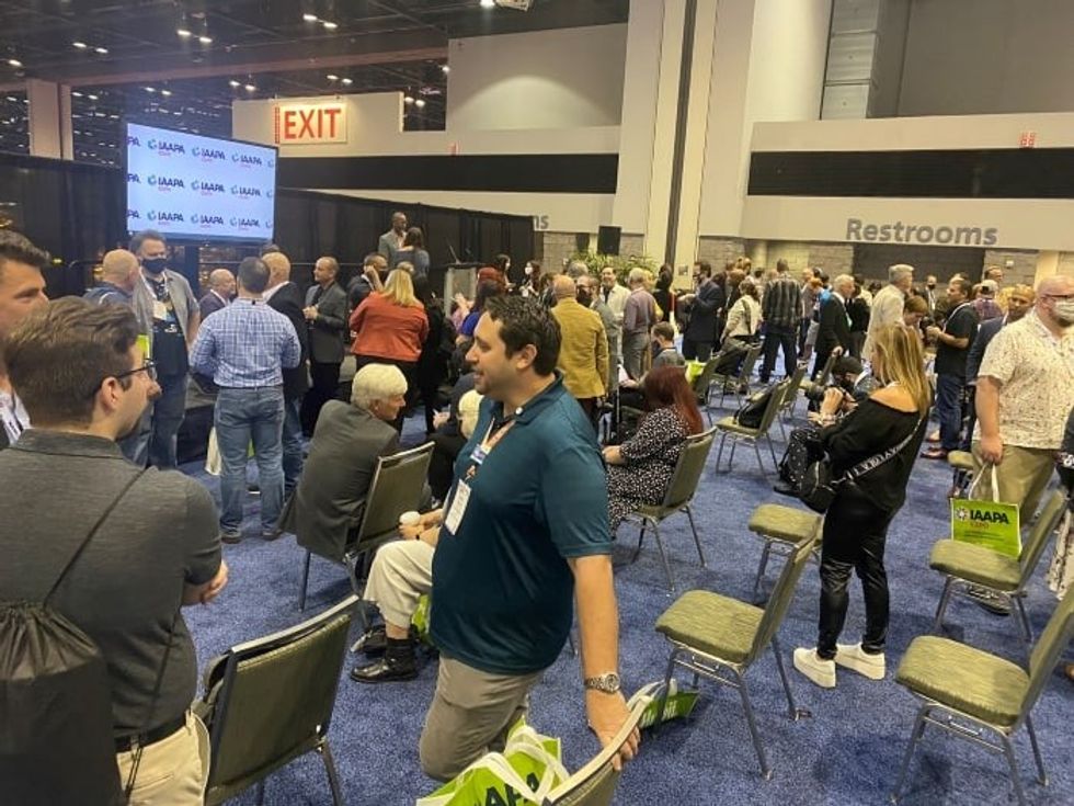 TEA Awards IAAPA Expo 2021 Crowd