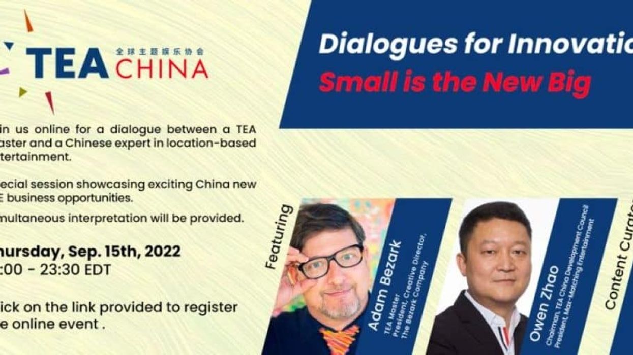 TEA China Bezark Dialogues for Innovation