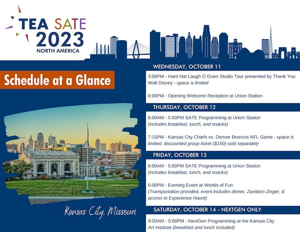 TEA SATE NA 2023 agenda