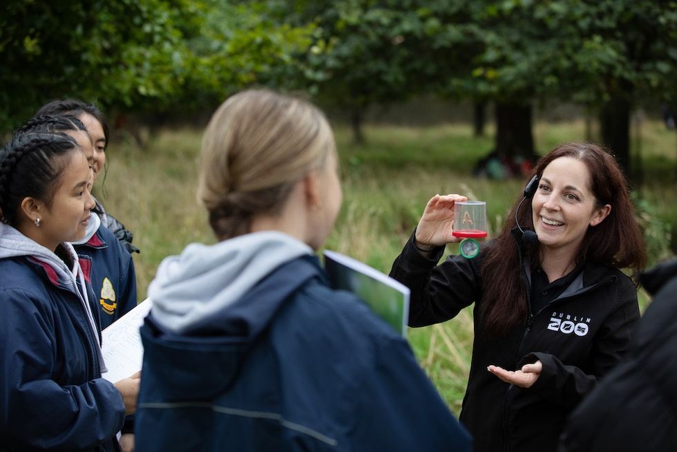 teacher at dublin zoo
