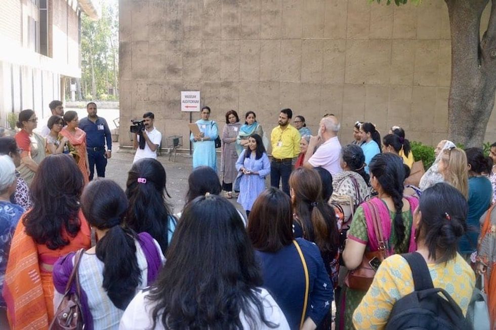 Teachers Training at the Govt. Museum Chandigarh