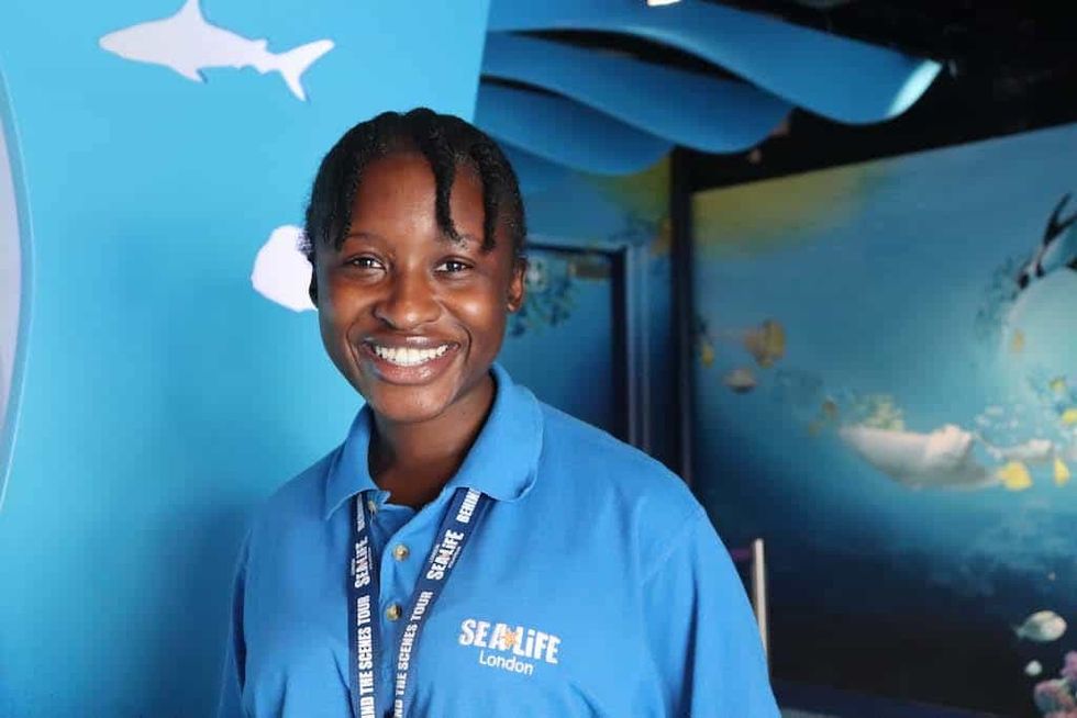 team member at SEA LIFE London