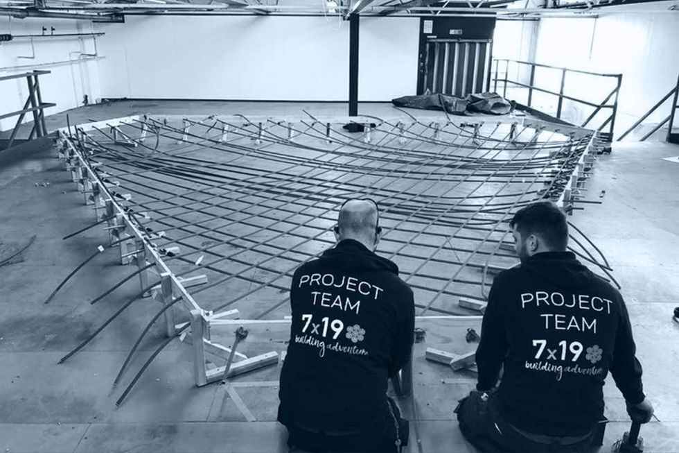 Team prefab in workshop