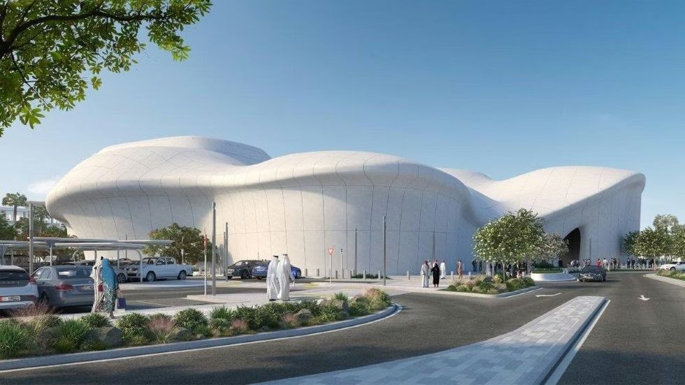 teamLab Phenomena Abu Dhabi exterior concept art