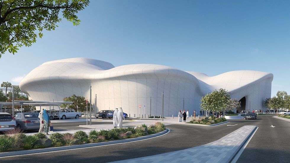 teamLab Phenomena Abu Dhabi rendering