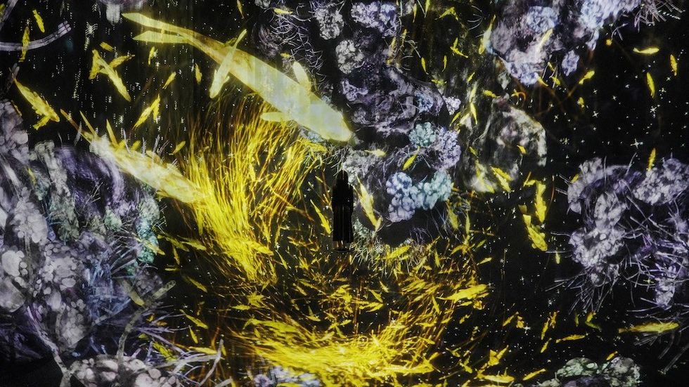 teamLab The Way of the Sea, Cosmic Void