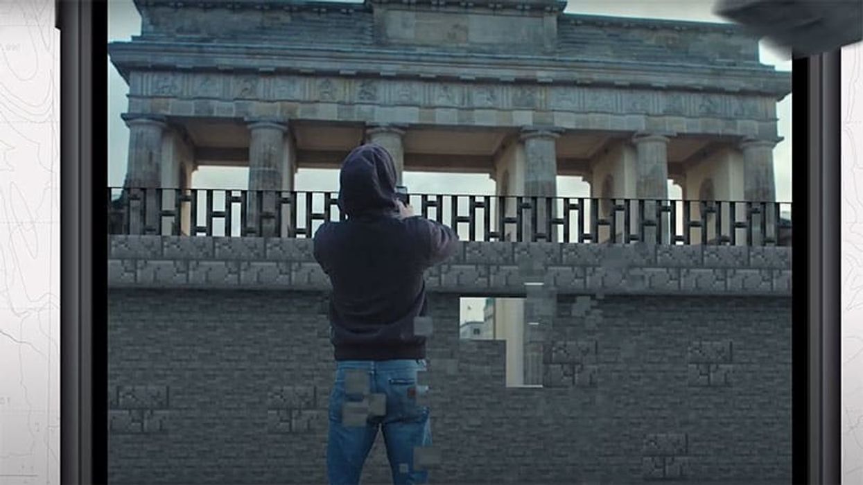 Tear Down This Wall Minecraft DDR Museum AR