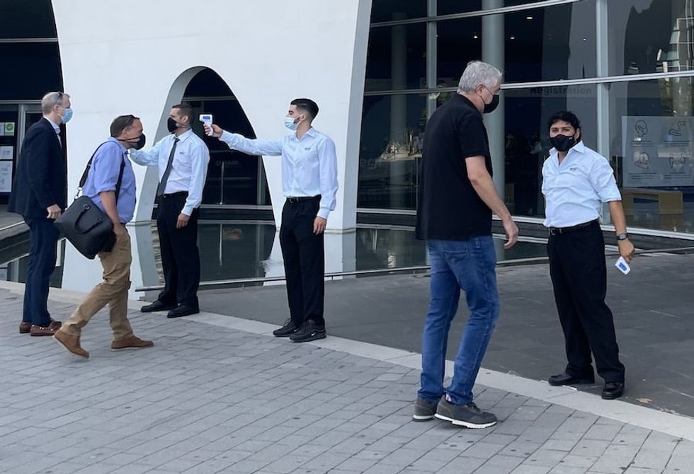 Temperature scanning