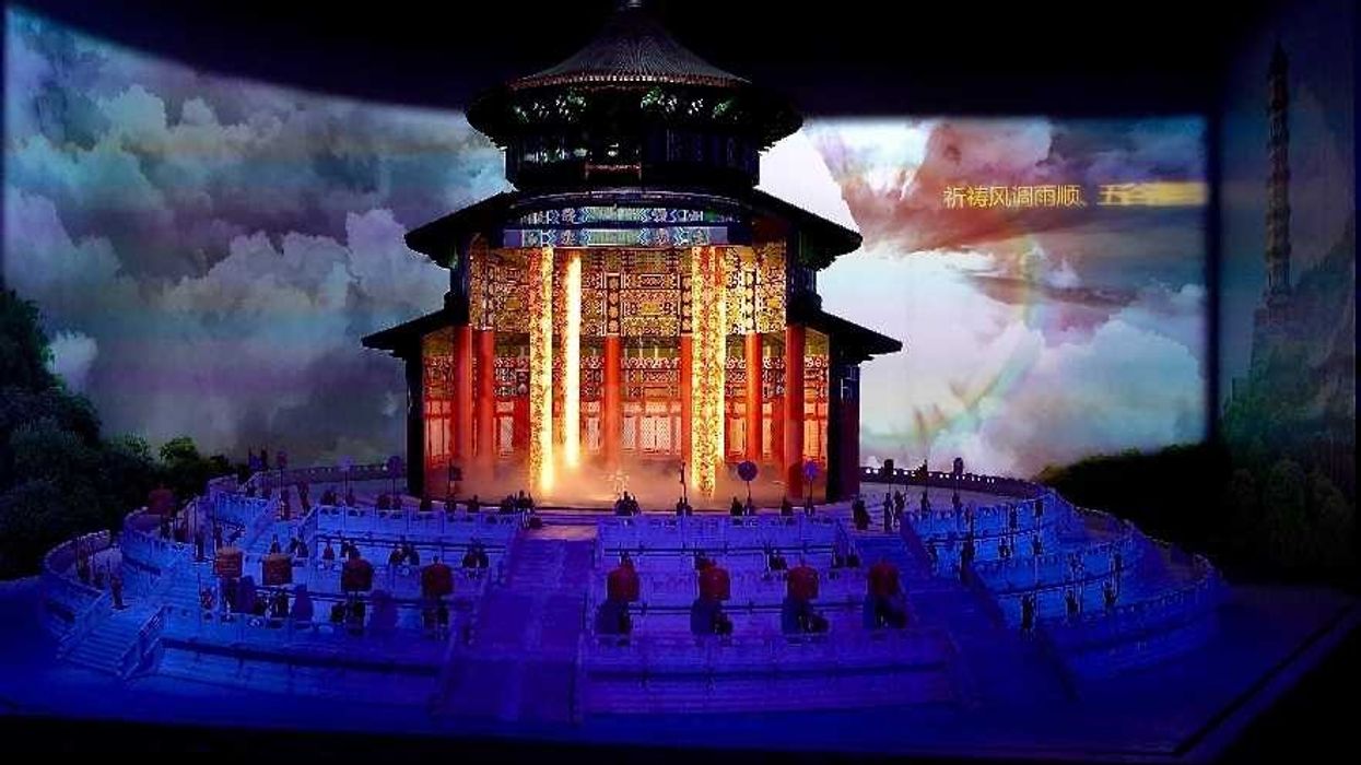 temple at little big city beijing