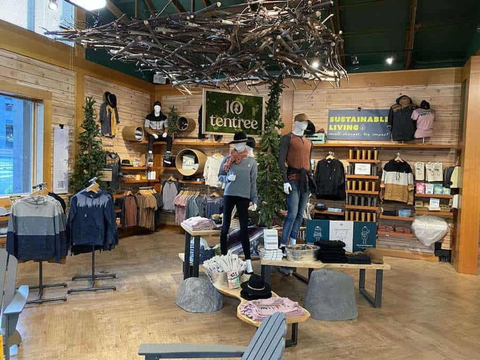 tentree at oregon zoo shop