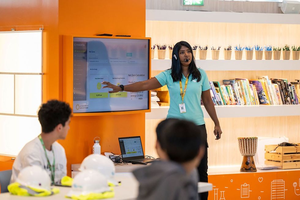 Terra sustainability teaching at Expo City Dubai - blooloop innovation awards 2024