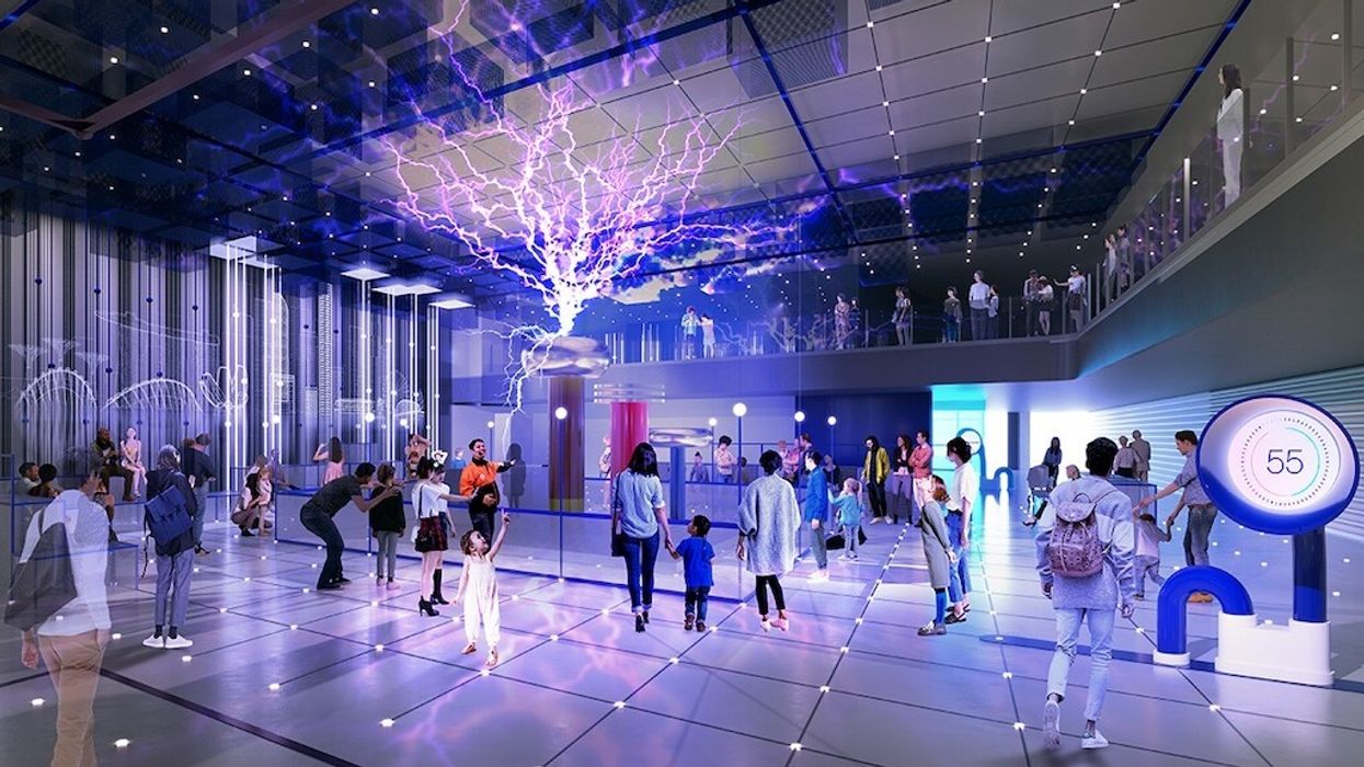 Tesla coil Science Centre Singapore masterplan by Event