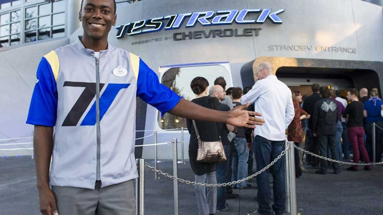 Test Track Chevrolet Epcot Disney brand sponsorship