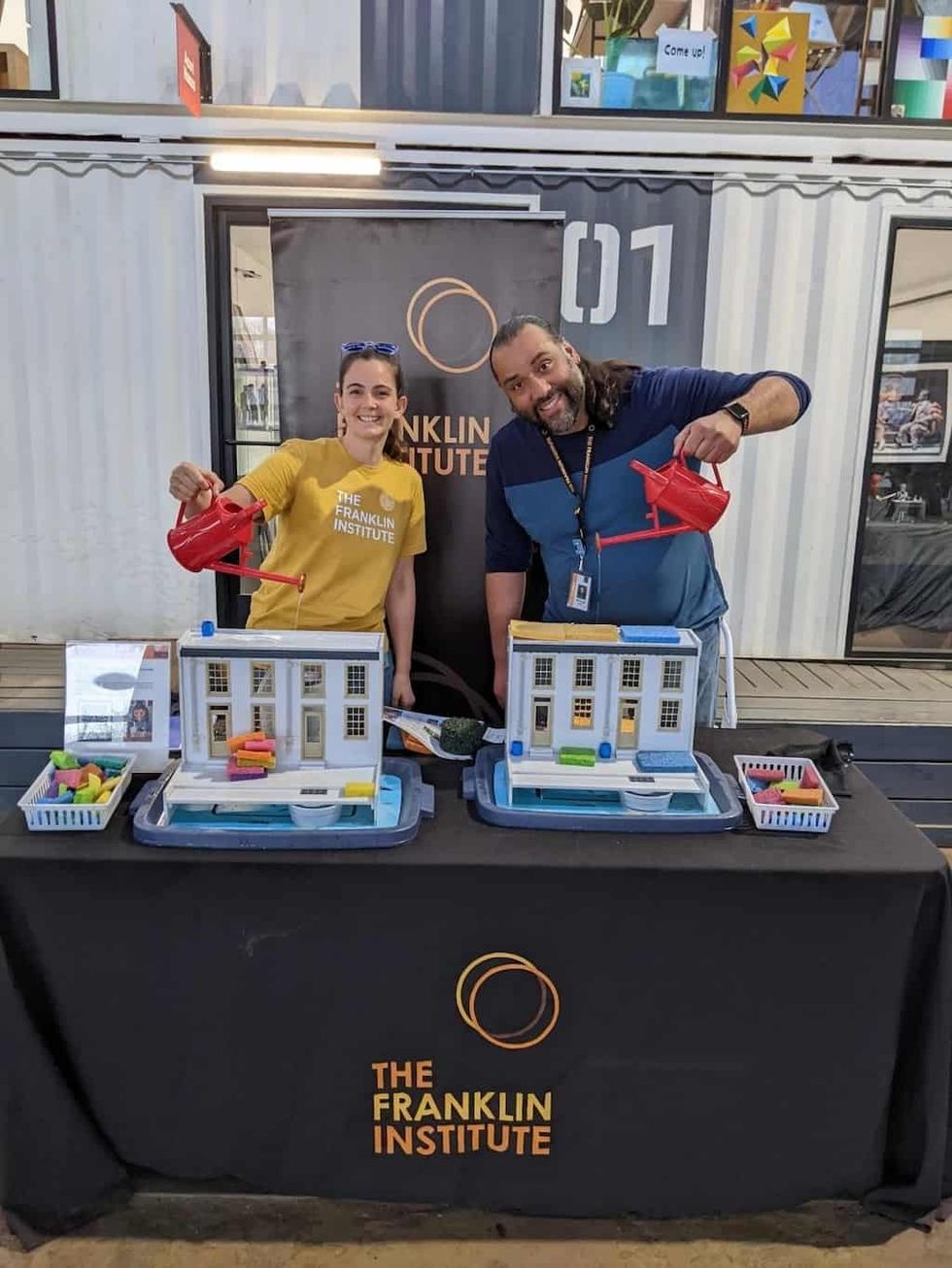 TFI Education Team Members Facilitate Climate Change Activity