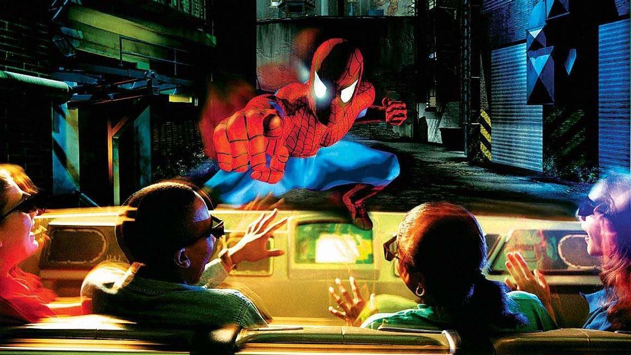 the amazing adventures of spider-man themed attractions emotional connection