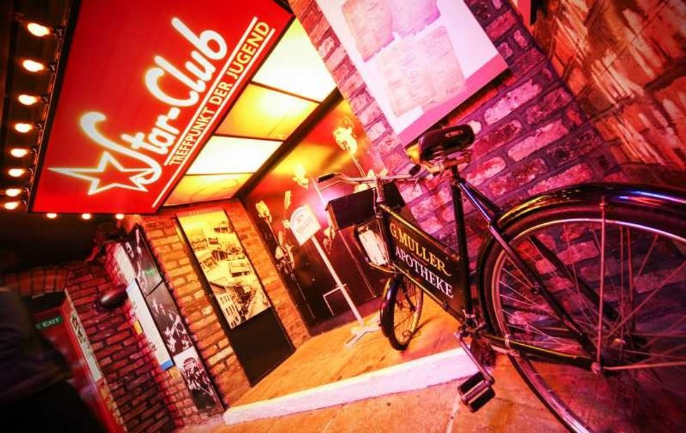 the beatles story liverpool hamburg exhibit