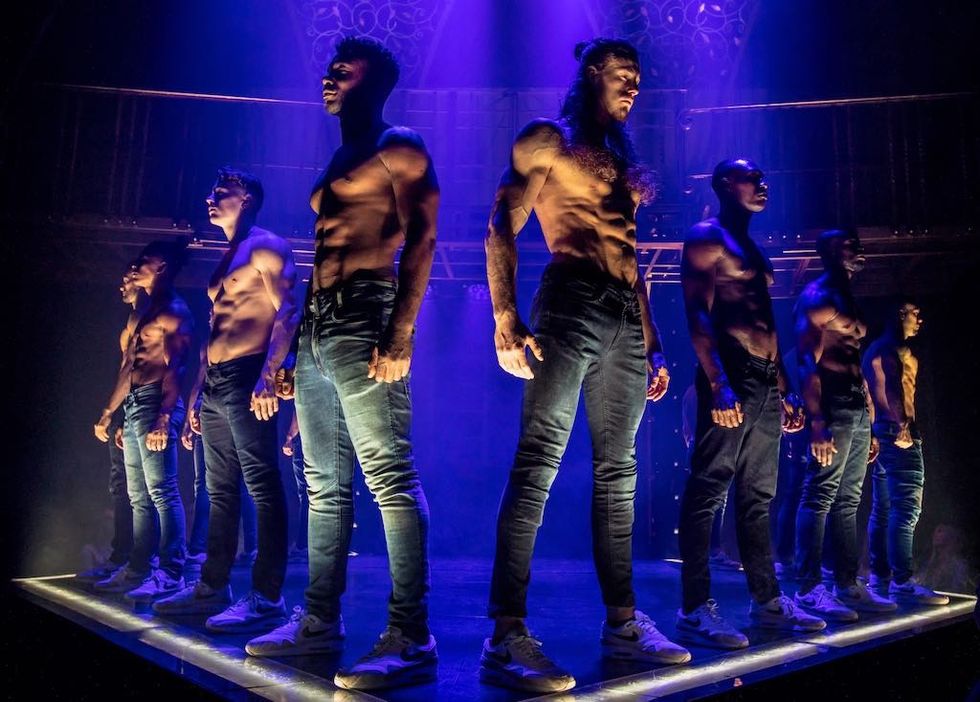 The cast of MAGIC MIKE LIVE, credit Trevor Leighton.