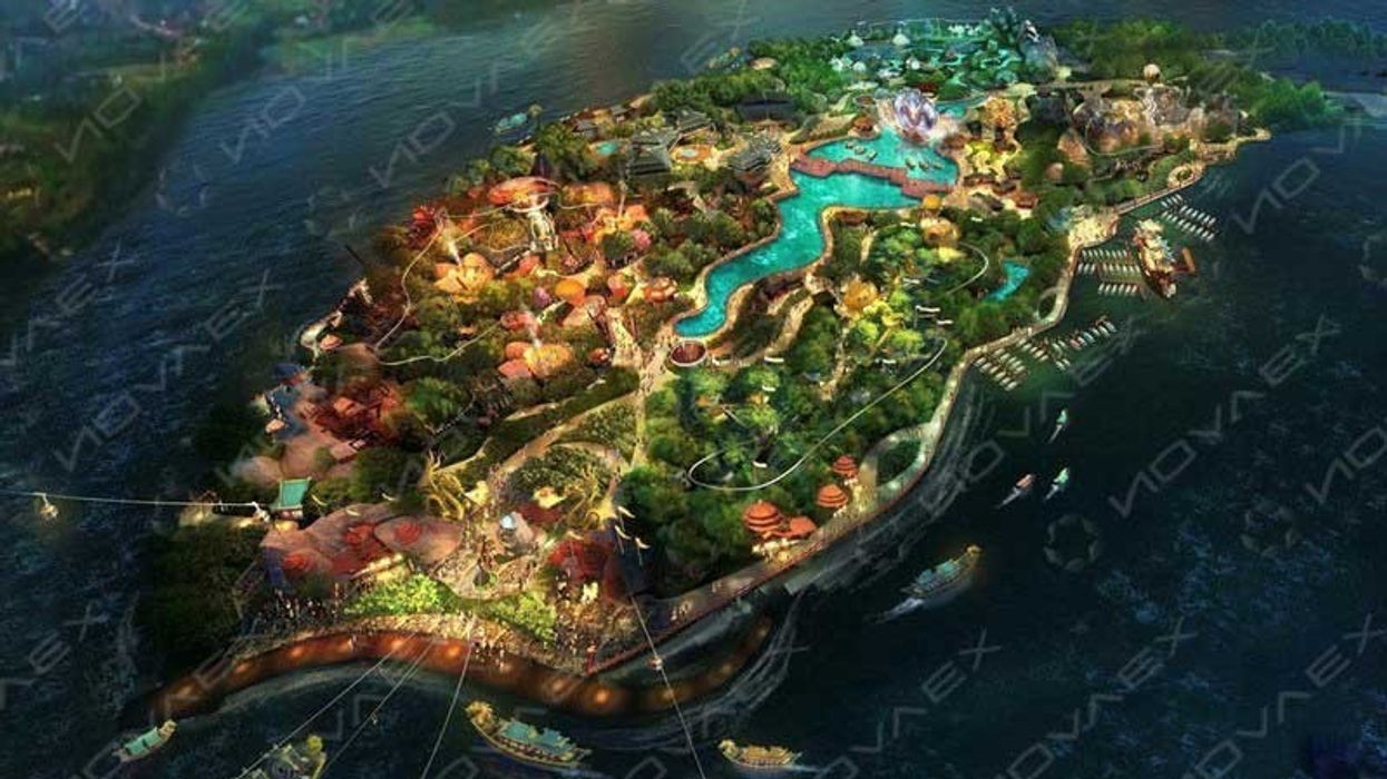 The Circle offline integrated resort from Novaex and the Magic Castle