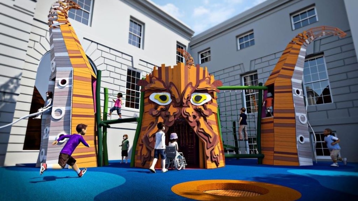 The Cove - octopus climbing frame