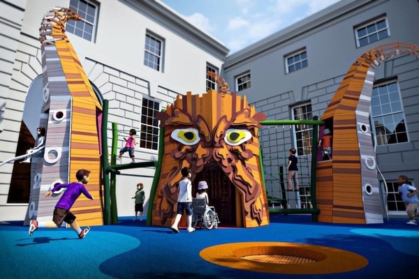 The Cove - octopus climbing frame