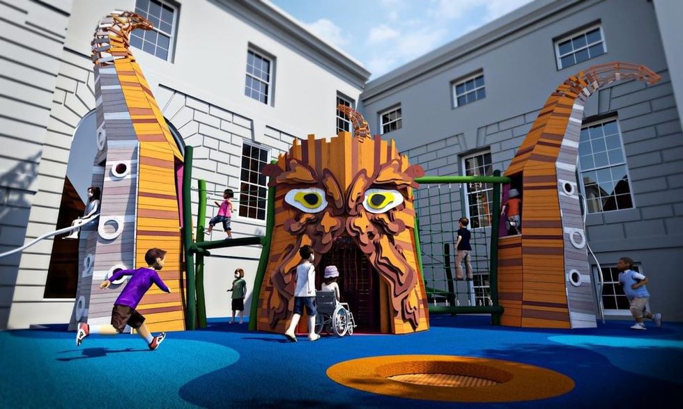 the cove - octopus climbing frame