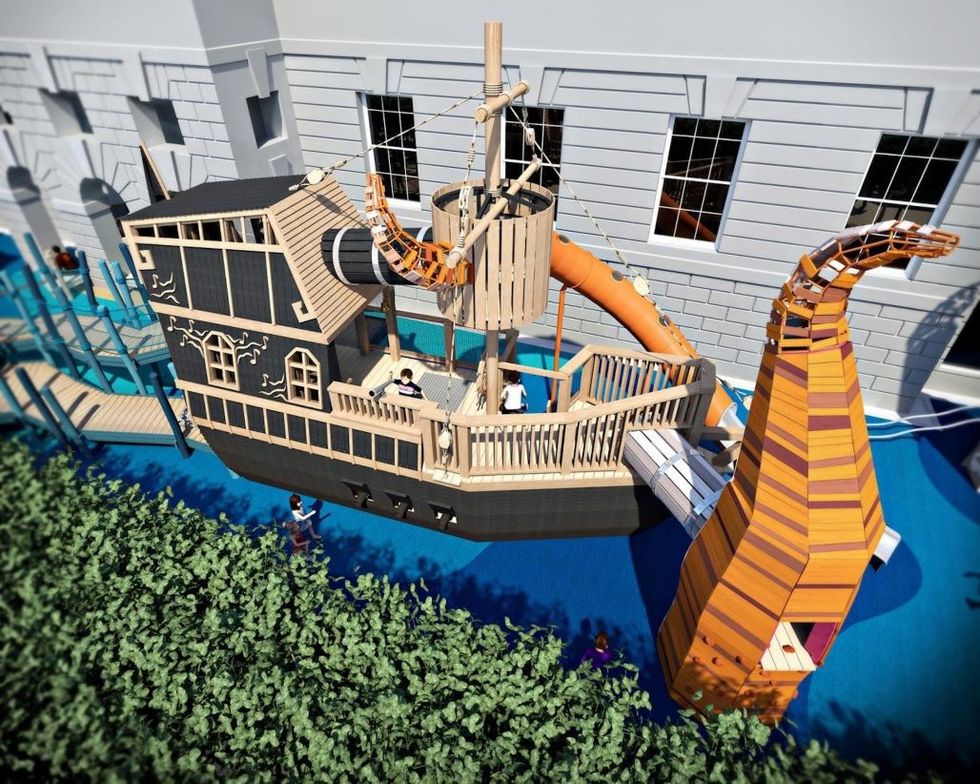 the cove - pirate ship