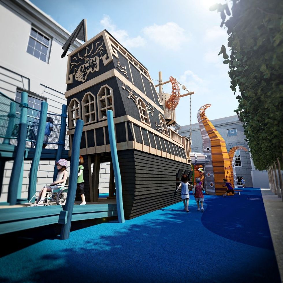 the cove - wheelchair accessible ramp