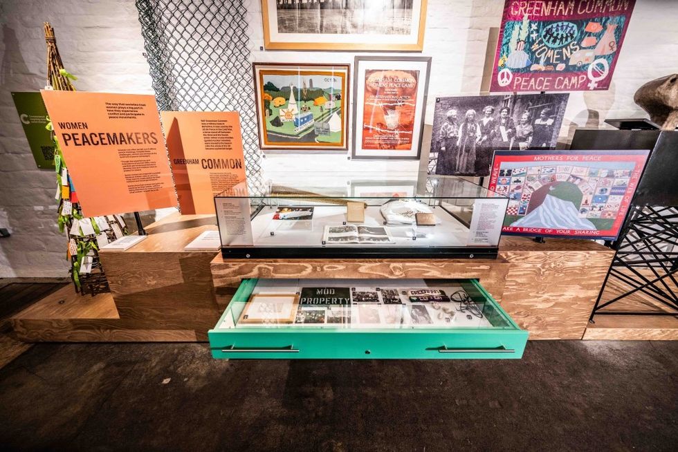 The Creative Core exhibit at The Peace Museum courtesy of The Creative Core and The Peace Museum