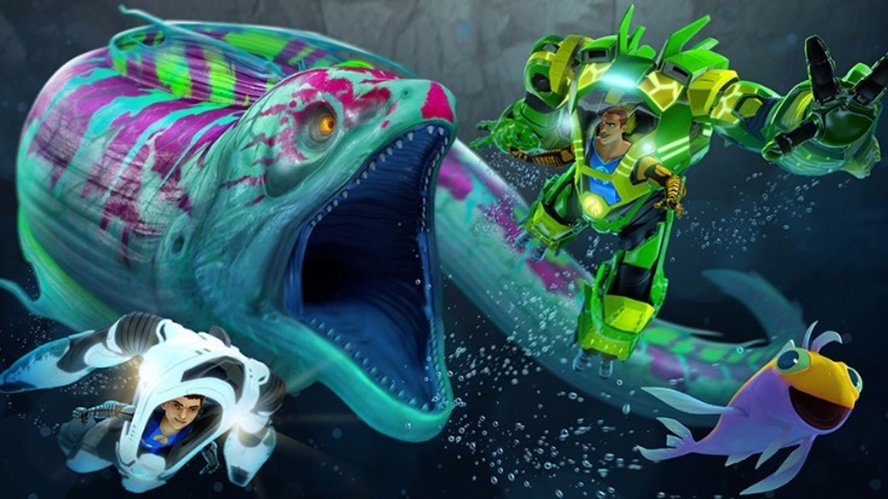 The Deep animated series still