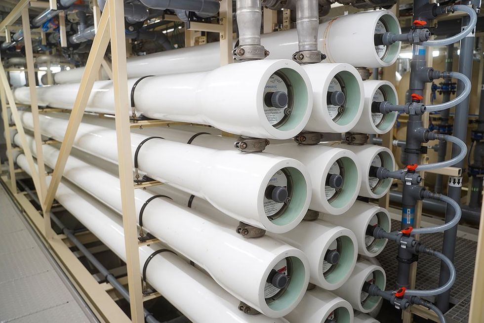 The Disney Wish makes freshwater at sea exclusively through reverse osmosis, which uses a series of filters and membranes to convert sea water into potable water. Doing so minimizes the cruise line’s need to deliver fresh water to the ship.