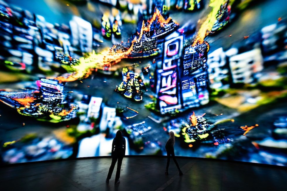 The Dome art display