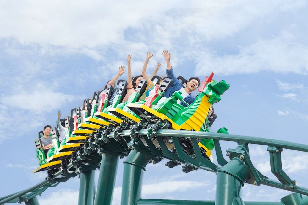 The Dragon Coaster Legoland Shanghai