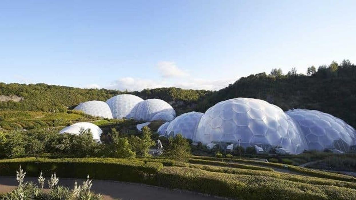 The eden project biomes that use Green 4 ticketing technology
