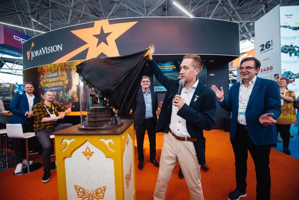 The Enchanted Greenhouse press conference reveal