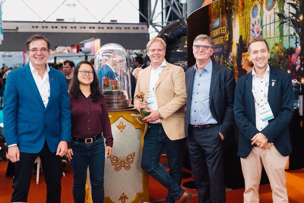 The Enchanted Greenhouse press conference