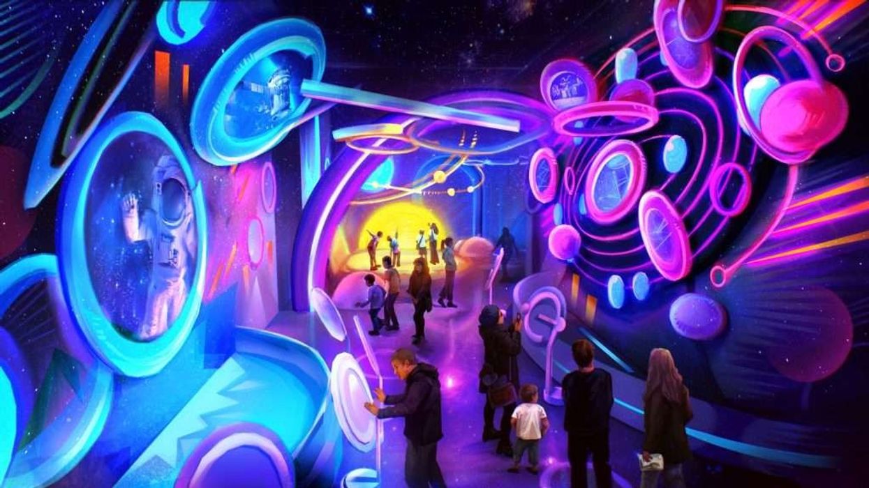 The Franklin Institute Space Exhibition Concept Art by MDSX
