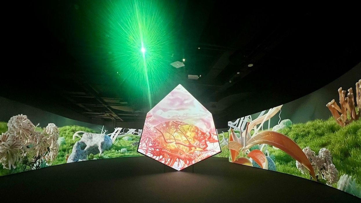the “Futuristic Touch” exhibition in Guangdong Museum of Art Christie