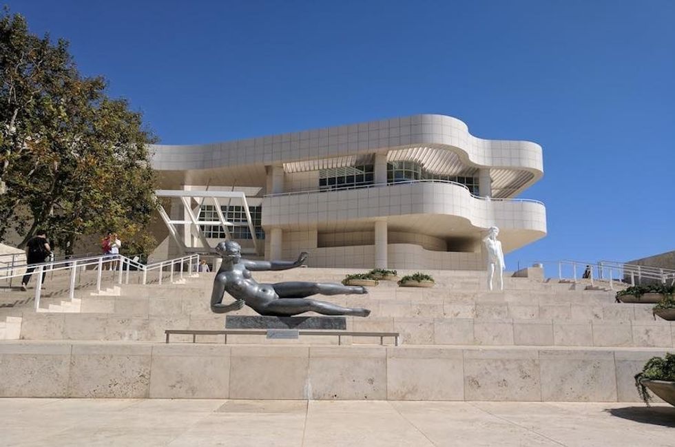 the getty museum los angeles statue