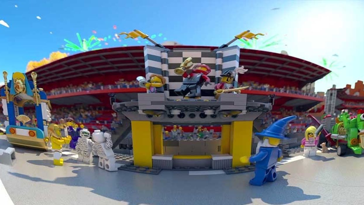 The Great LEGO Race VR experience LEGLOAND Discovery Centre