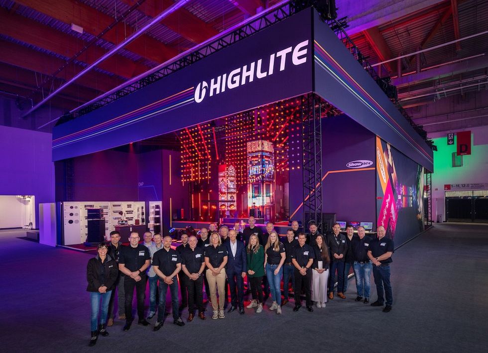 The highlite team at ISE 2022