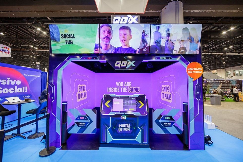 The Inowize booth at IAAPA Expo 2024
