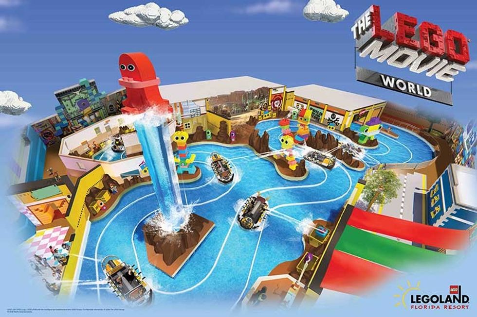 THE LEGO MOVIE WORLD LEGOLAND Florida