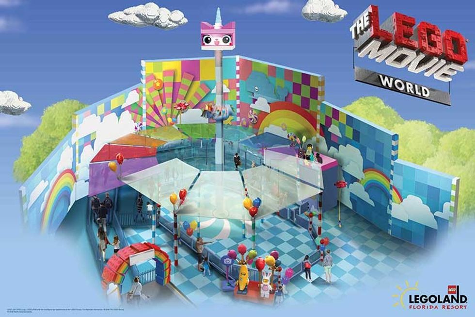 THE LEGO MOVIE WORLD LEGOLAND Florida