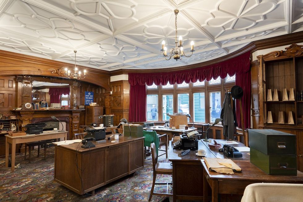 The Library, Bletchley Park, credit Simon Broadhead, courtesy Bletchley Park Trust