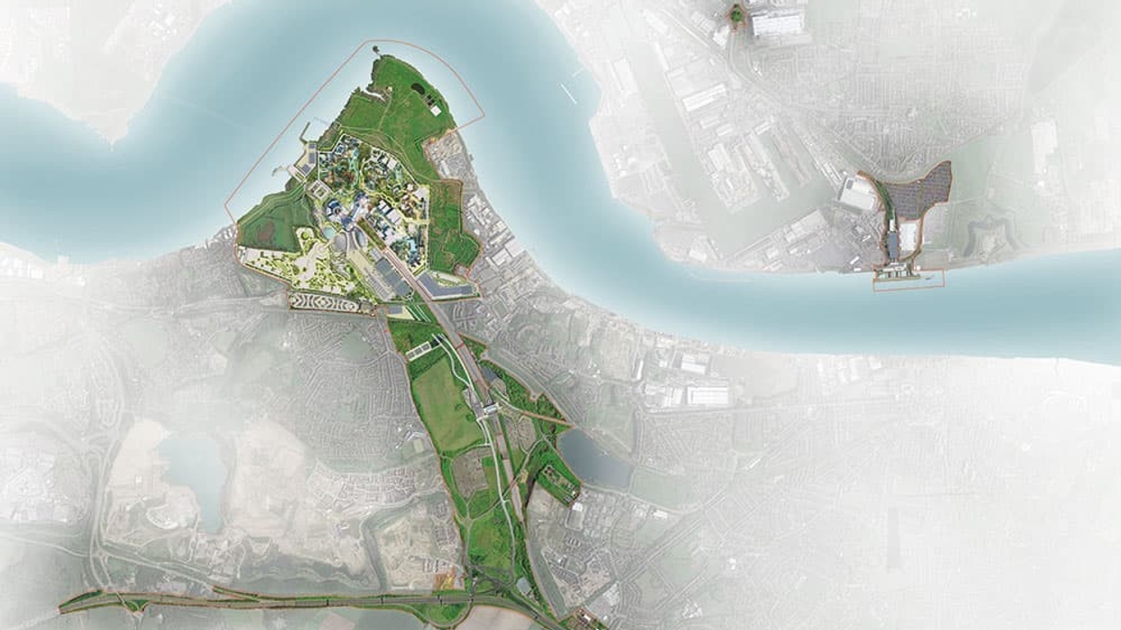 The London Resort detailed area masterplan